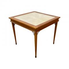 Jacques Adnet Game Table Set 4 chairs by Jacques Adnet - 2871206