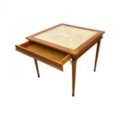 Jacques Adnet Game Table Set 4 chairs by Jacques Adnet - 2871208