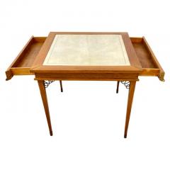 Jacques Adnet Game Table Set 4 chairs by Jacques Adnet - 2871209