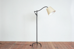 Jacques Adnet JACQUES ADNET LEATHER FLOOR LAMP - 3616821