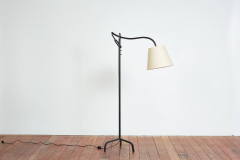 Jacques Adnet JACQUES ADNET LEATHER FLOOR LAMP - 3616826