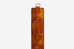 Jacques Adnet JACQUES ADNET LEATHER WALL HOOK - 1281660