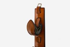 Jacques Adnet JACQUES ADNET LEATHER WALL HOOK - 1281665