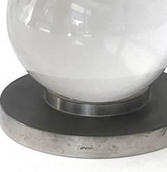 Jacques Adnet Jacques Adnet Baccarat Crystal Glass and Bronze French Table Lamp Model 7706 - 4609213