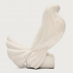 Jacques Adnet Jacques Adnet Ceramic Turtledove 1920s - 4152927