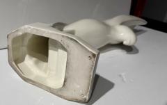 Jacques Adnet Jacques Adnet Flight of the Pigeon Ceramic Sculpture - 3827784