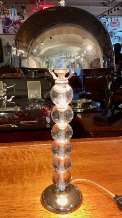 Jacques Adnet Jacques Adnet French Art Deco Machine Age Art Deco Lamp - 1334009