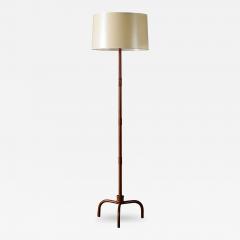 Jacques Adnet Jacques Adnet Leather Wrapped Lamp - 351540