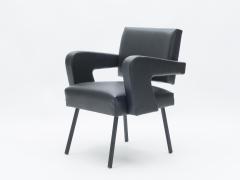 Jacques Adnet Jacques Adnet President leatherette armchair 1959 - 1824492