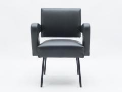 Jacques Adnet Jacques Adnet President leatherette armchair 1959 - 1824493