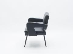 Jacques Adnet Jacques Adnet President leatherette armchair 1959 - 1824495