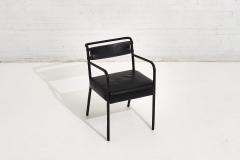 Jacques Adnet Jacques Adnet Stitched Leather Chair France 1940 - 1881482