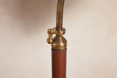 Jacques Adnet Jacques Adnet Style Floor Lamp Brown - 4342799