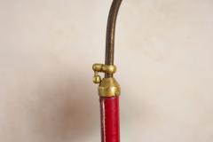 Jacques Adnet Jacques Adnet Style Floor Lamp Red - 4342818