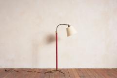 Jacques Adnet Jacques Adnet Style Floor Lamp Red - 4342825