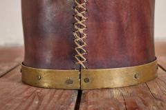 Jacques Adnet Jacques Adnet Style Leather Umbrella Holder - 4382494