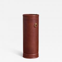 Jacques Adnet Jacques Adnet Style Leather Umbrella Holder - 4765580