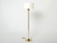 Jacques Adnet Jacques Adnet modernist lucite brass floor lamp 1950s - 2811022