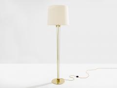 Jacques Adnet Jacques Adnet modernist lucite brass floor lamp 1950s - 4221102