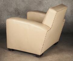 Jacques Adnet Jacques Adnet pair of Modernist Club chairs - 4794458