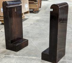 Jacques Adnet Jacques Adnet pair of black armchairs - 3046489