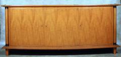 Jacques Adnet Jacques Adnet sycamore cabinet - 3046430