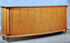 Jacques Adnet Jacques Adnet sycamore cabinet - 3046433
