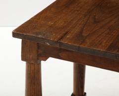 Jacques Adnet Jaques Adnet Style Period Oak table France c 1940 - 2879826