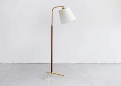 Jacques Adnet LEATHER FLOOR LAMP IN THE STYLE OF JACQUES ADNET - 1154024