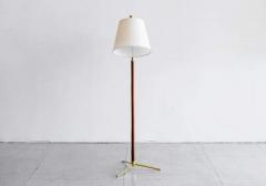 Jacques Adnet LEATHER FLOOR LAMP IN THE STYLE OF JACQUES ADNET - 1154052