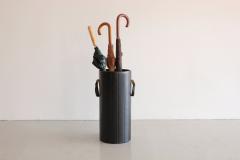 Jacques Adnet LEATHER UMBRELLA STAND IN THE MANNER OF JACQUES ADNET - 866103