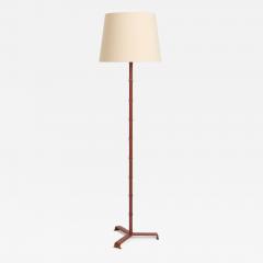 Jacques Adnet Leather Floor Lamp by Jacques Adnet - 4680682