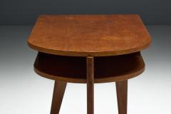 Jacques Adnet Oak Tripod Desk by Jacques Adnet France 1950s - 4541718