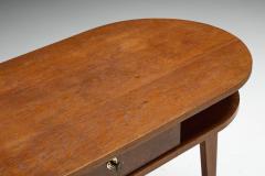 Jacques Adnet Oak Tripod Desk by Jacques Adnet France 1950s - 4541720