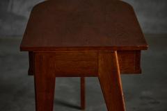 Jacques Adnet Oak Tripod Desk by Jacques Adnet France 1950s - 4541755