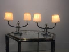 Jacques Adnet PAIR OF FRENCH ART DECO LAMPS IN THE MANNER OF JACQUES ADNET - 767269