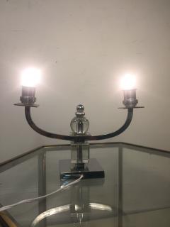 Jacques Adnet PAIR OF FRENCH ART DECO LAMPS IN THE MANNER OF JACQUES ADNET - 767275