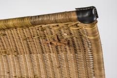 Jacques Adnet Pair of 1950s Stitched leather armchairs by Jacques Adnet - 2892749