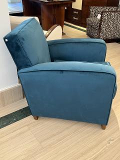 Jacques Adnet Pair of Art Deco Club Chairs Attributed to Jacques Adnet France c 1930 - 4749790