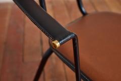 Jacques Adnet Pair of Jacques Adnet Armchairs - 4342964