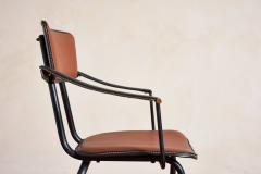 Jacques Adnet Pair of Jacques Adnet Armchairs - 4342965