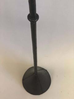 Jacques Adnet Pair of Mid Century Modern Handstitched Leather Floor Lamps by Jacques Adnet - 1770836