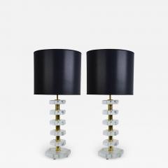 Jacques Adnet Pair of lamps in the style of Jacques Adnet - 1215323