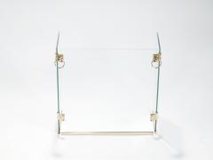 Jacques Adnet Rare Brass Fireplace Screen by Jacques Adnet 1940s - 1837016