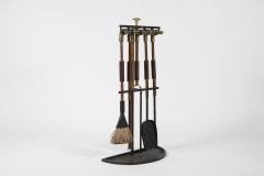 Jacques Adnet Rare Fireplace tools by Jacques Adnet - 1126391