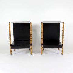 Jacques Adnet Rare pair of side tables - 4638550