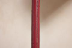Jacques Adnet Red Jacques Adnet Style Floor Lamp - 4342844