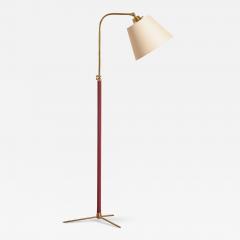 Jacques Adnet Red Jacques Adnet Style Floor Lamp - 4344739