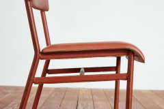Jacques Adnet SET OF JACQUES ADNET CHAIRS - 3616771