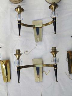 Jacques Adnet Sconces in the Manner of Jacques Adnet - 2509155